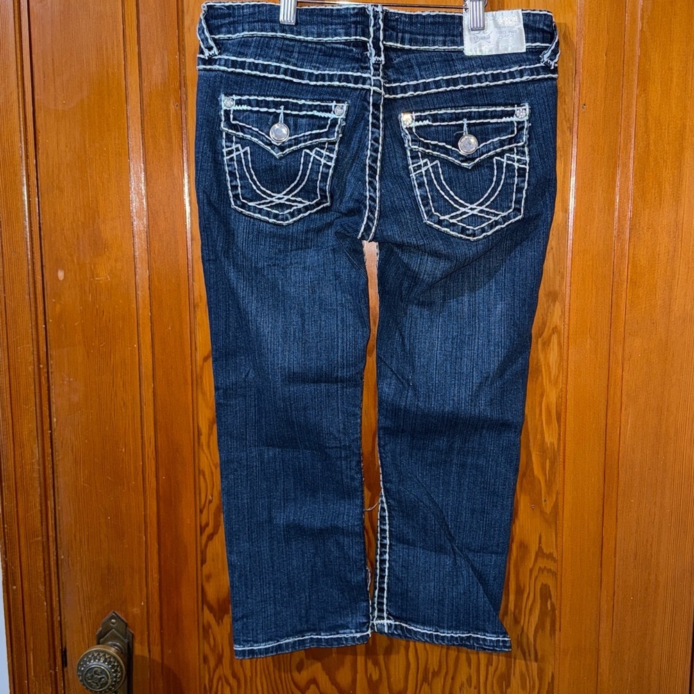 L.A. Idol Dark Blue Ankle capri Jeans